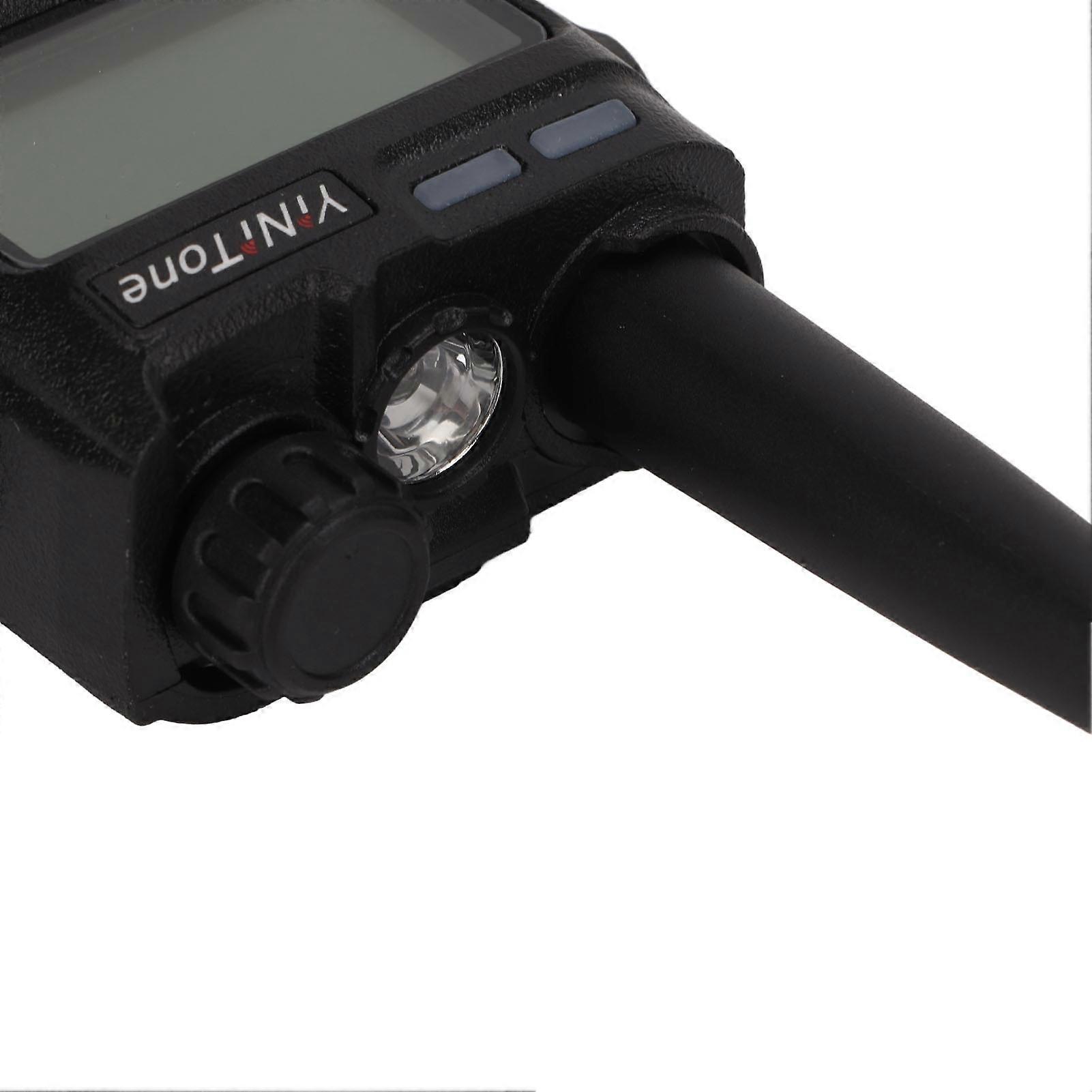 Walkie Talkies Dual Band VHF UHF Two Way Radio SOS Emergency Calling with Charging Bracket AC110V US Plug