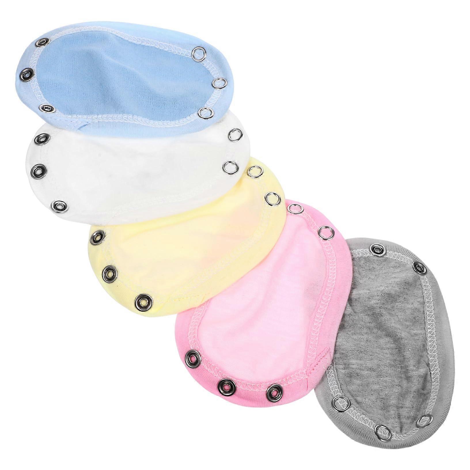 5Piece Bodysuit Extensions for Baby Girls, Adjustable and Comfortable Snap Button Extenders for Rompers for Boys, Easy to Use and Maintain