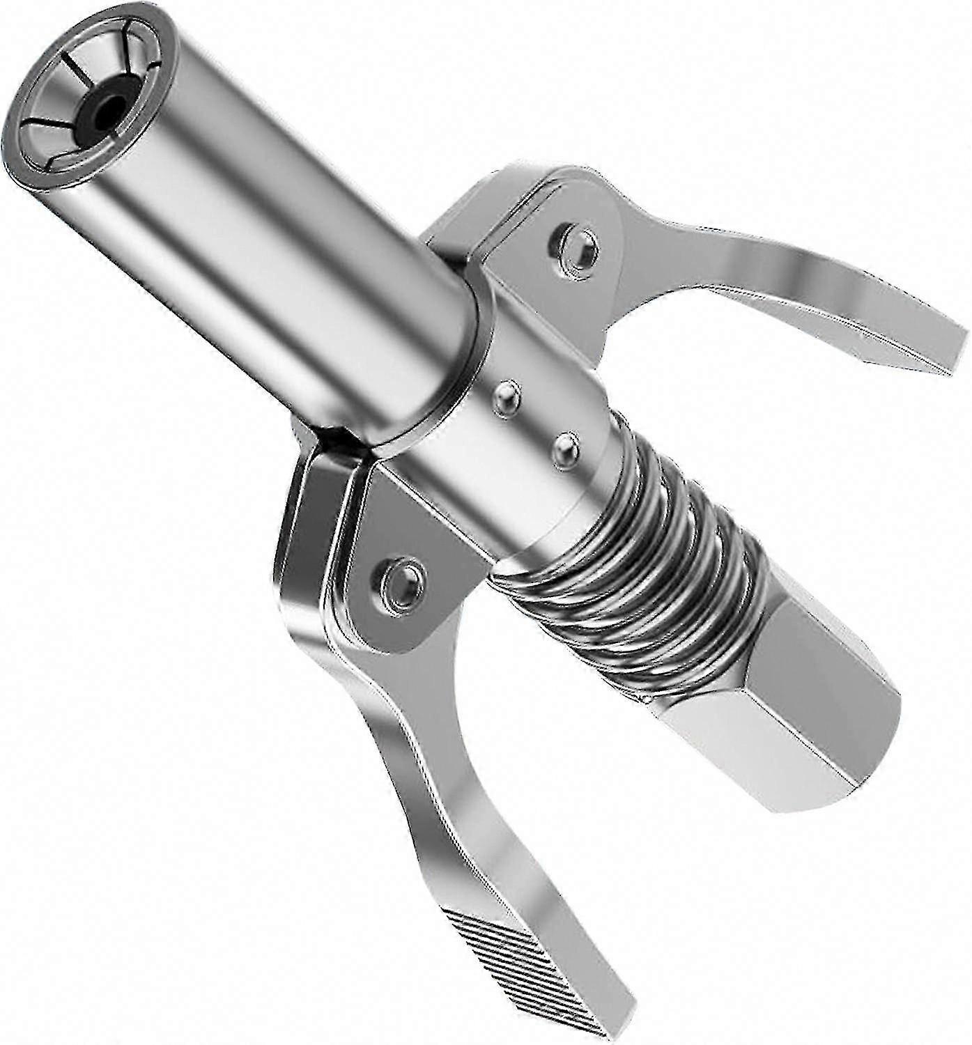 Grease Gun Coupler with G Coupling, Easy Install Nozzle for Grease Nipples