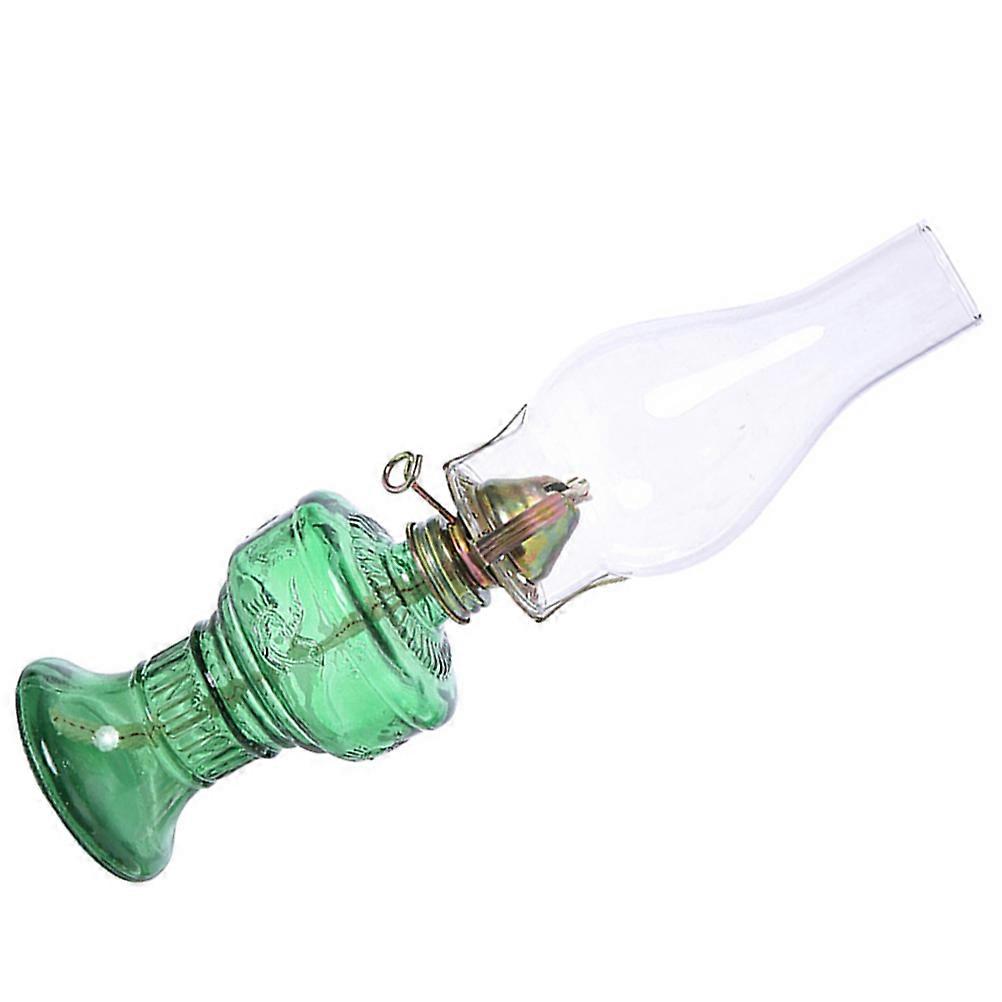 Rustic Vintage Kerosene Lamp for Decorative Lighting, Oil Lantern for Camping, Home Ambience, Living Room, Bedroom, Party Atmosphere, Easy to Use