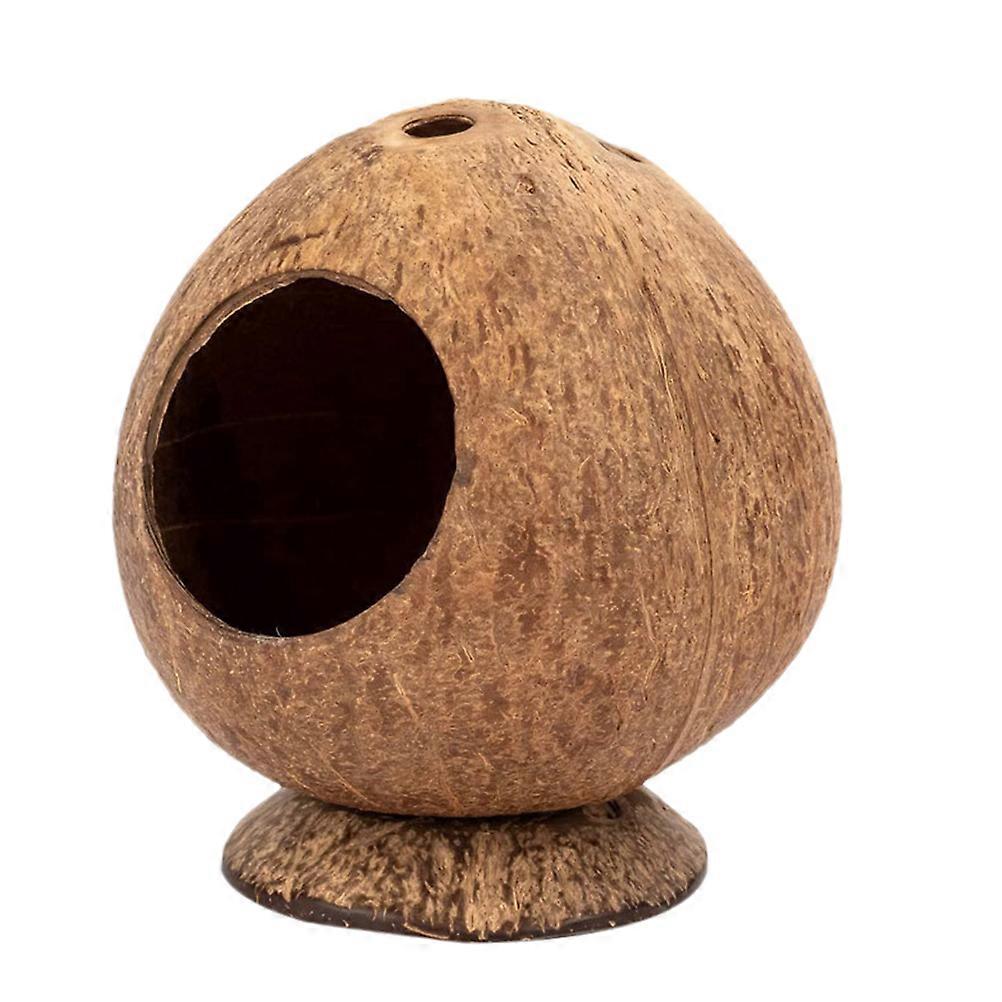 Hamster Sleeping Nest Brown Material Durability Hamster Hideout Comfort