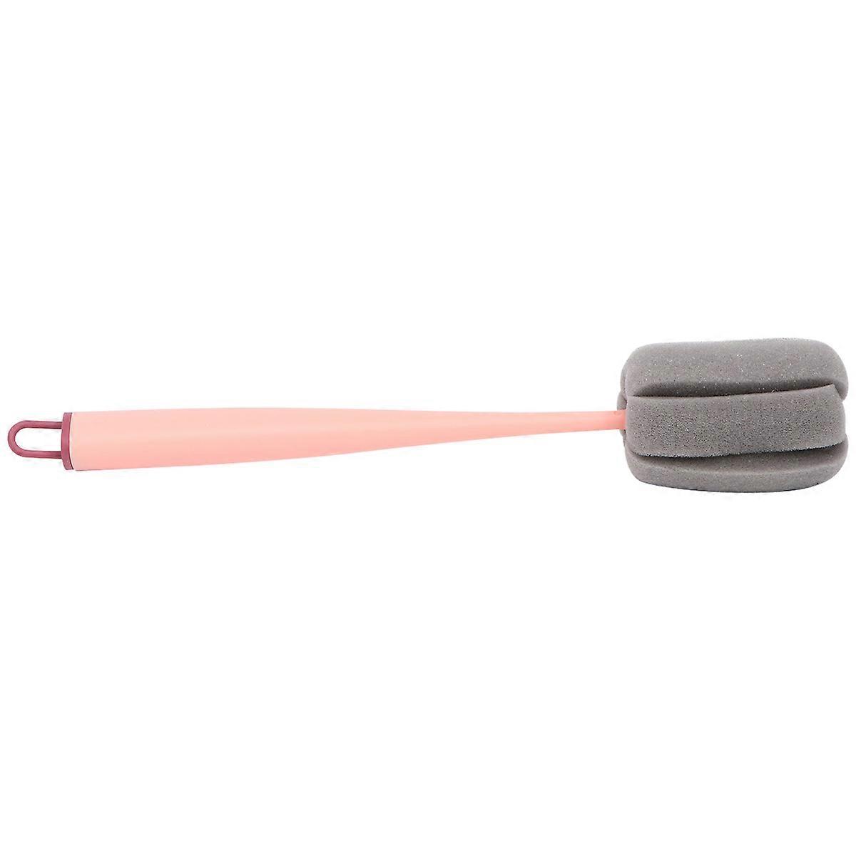 Sponge Cup Brush 1Pcs Pink Deep Mug Brush for Kitchen Cleaning