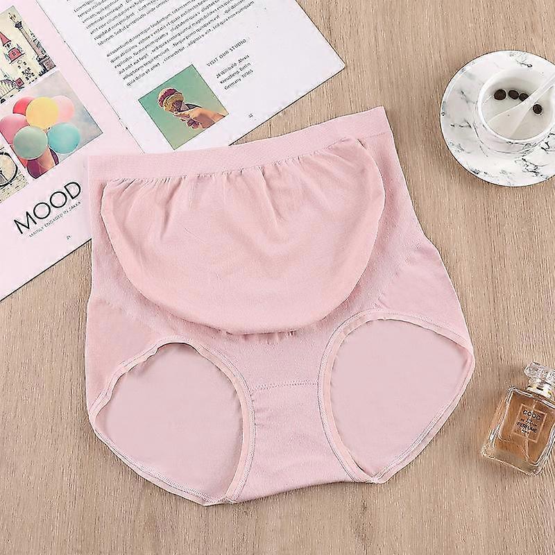 Pregnant Women's Underwear Comfortable Large Waist Abdominal Support Pants Postpartum Antibacterial Briefs