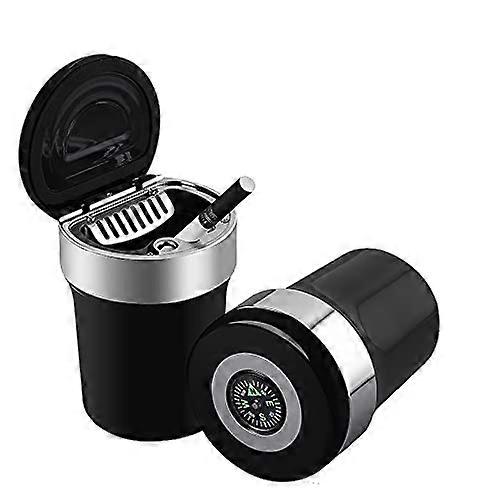 Ashtray Auto Kompass Model LED Lighted Vehicle Ashtray Accessory