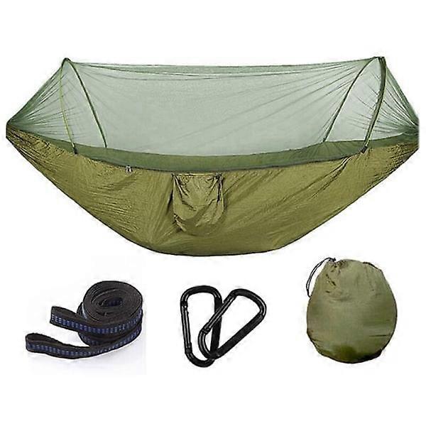 Hammock with Mosquito Net & Tree Straps, Lightweight