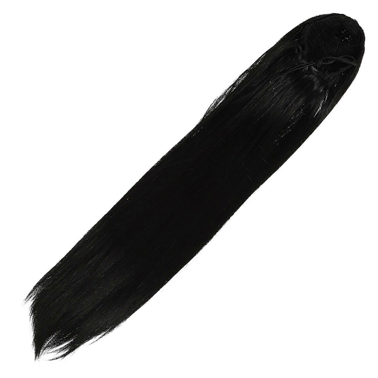 Heat Resistant Ponytail Hair Extension for Women – Realistic Synthetic Hairpiece with Drawstring for Volume and Fullness at Parties and Special