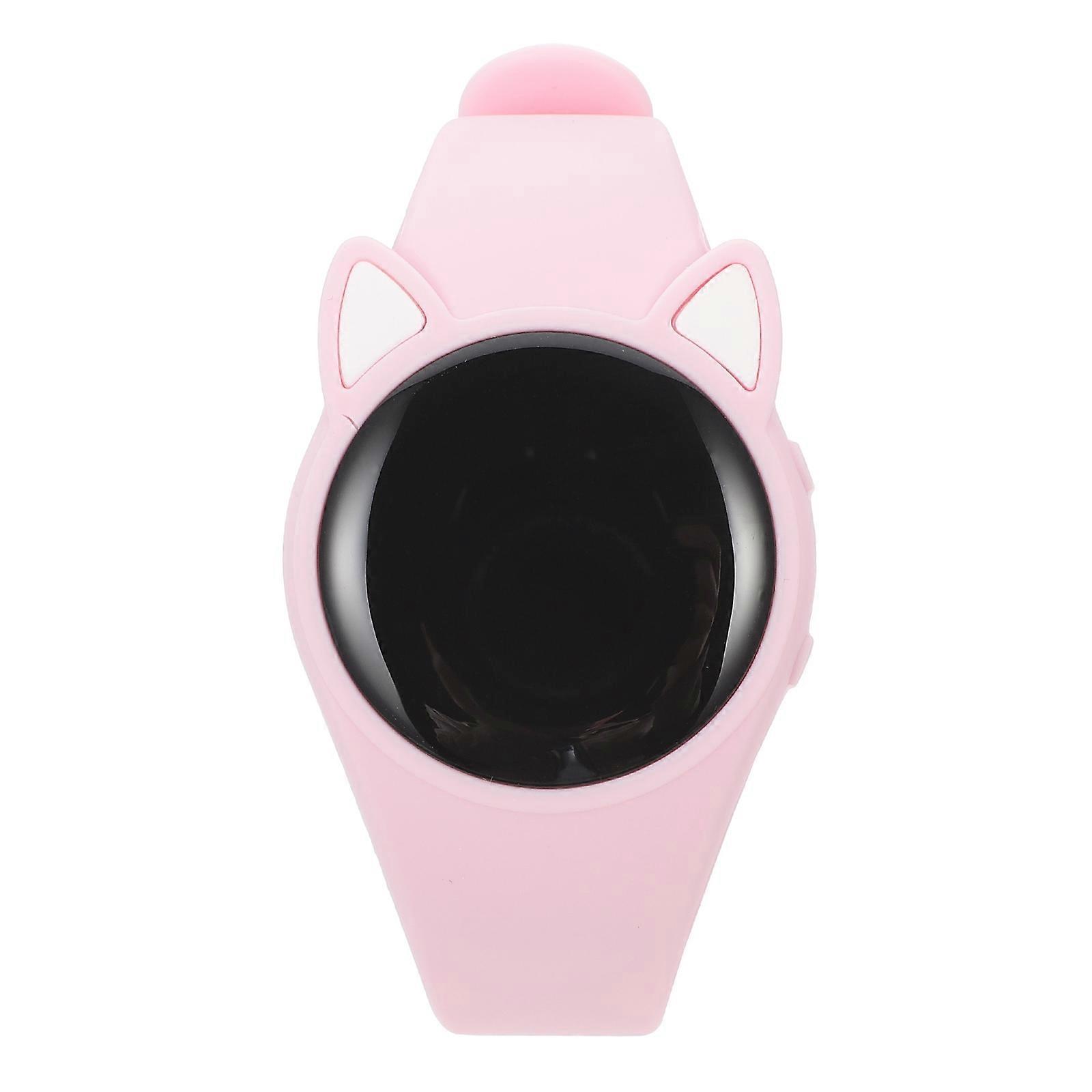 Kids Smartwatch With Fitness Tracking And Waterproof Design Ideal For Sports And School In Pink Color 1Pcs