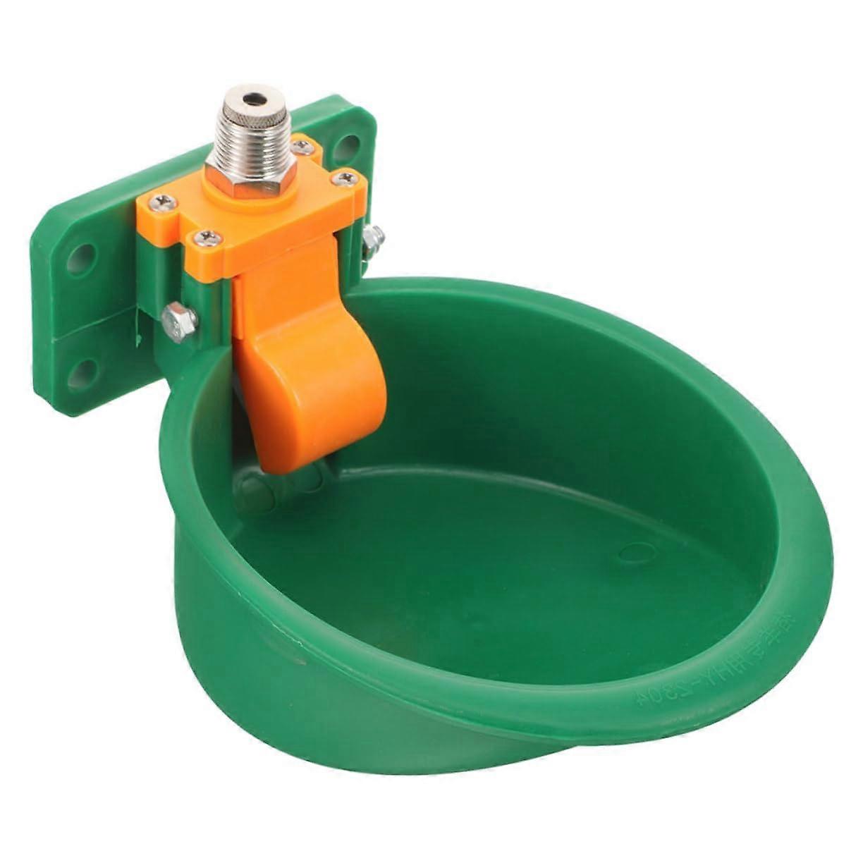 Automatic Water Dispenser for Livestock Goats and Sheep – Plastic Drinking Bowl with Automatic Refill for Farms