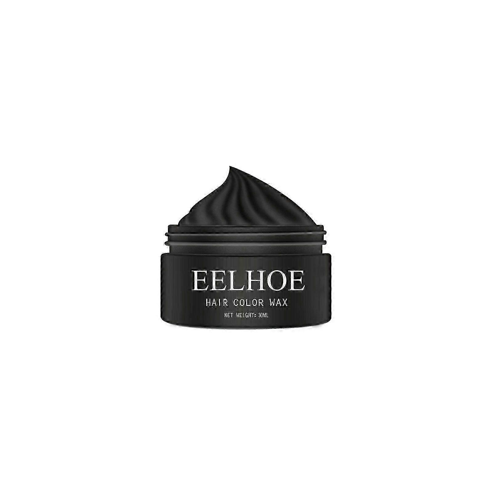 Eelhoe Temporary Hair Wax Grandma Gray Color Hair Wax Clay Color One-Time Easy Color