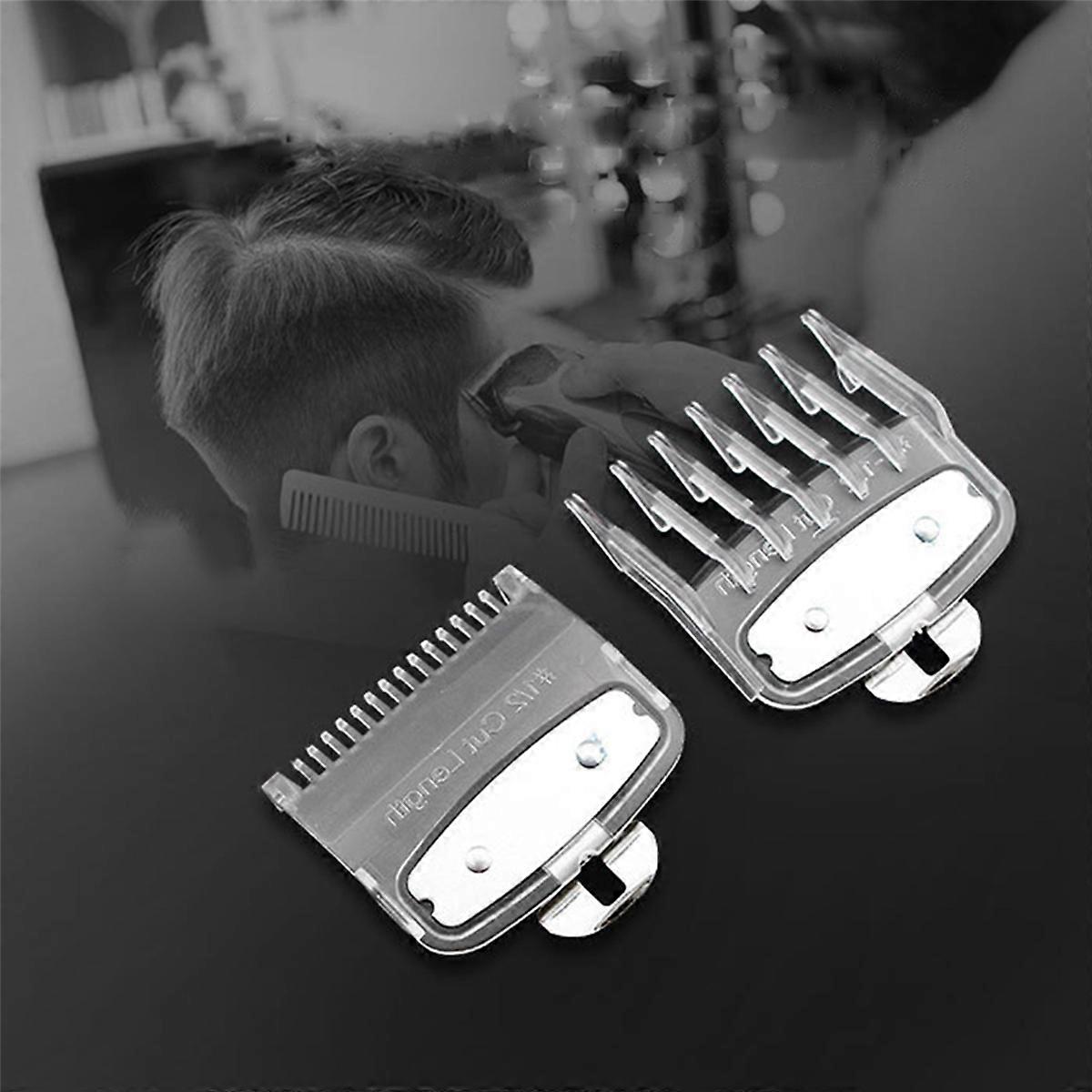 6x for Hair Clipper Guide Comb Set Standard Guards Attach Trimmer Style Parts 1.5mm+4.5 mm