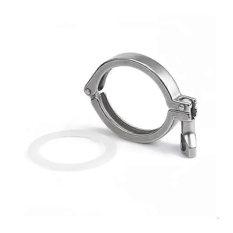 SS304 Tri Clamp Clover Fitting for 1.5 Inch Ferrule, Middle Type Flange for Home Brewing Systems