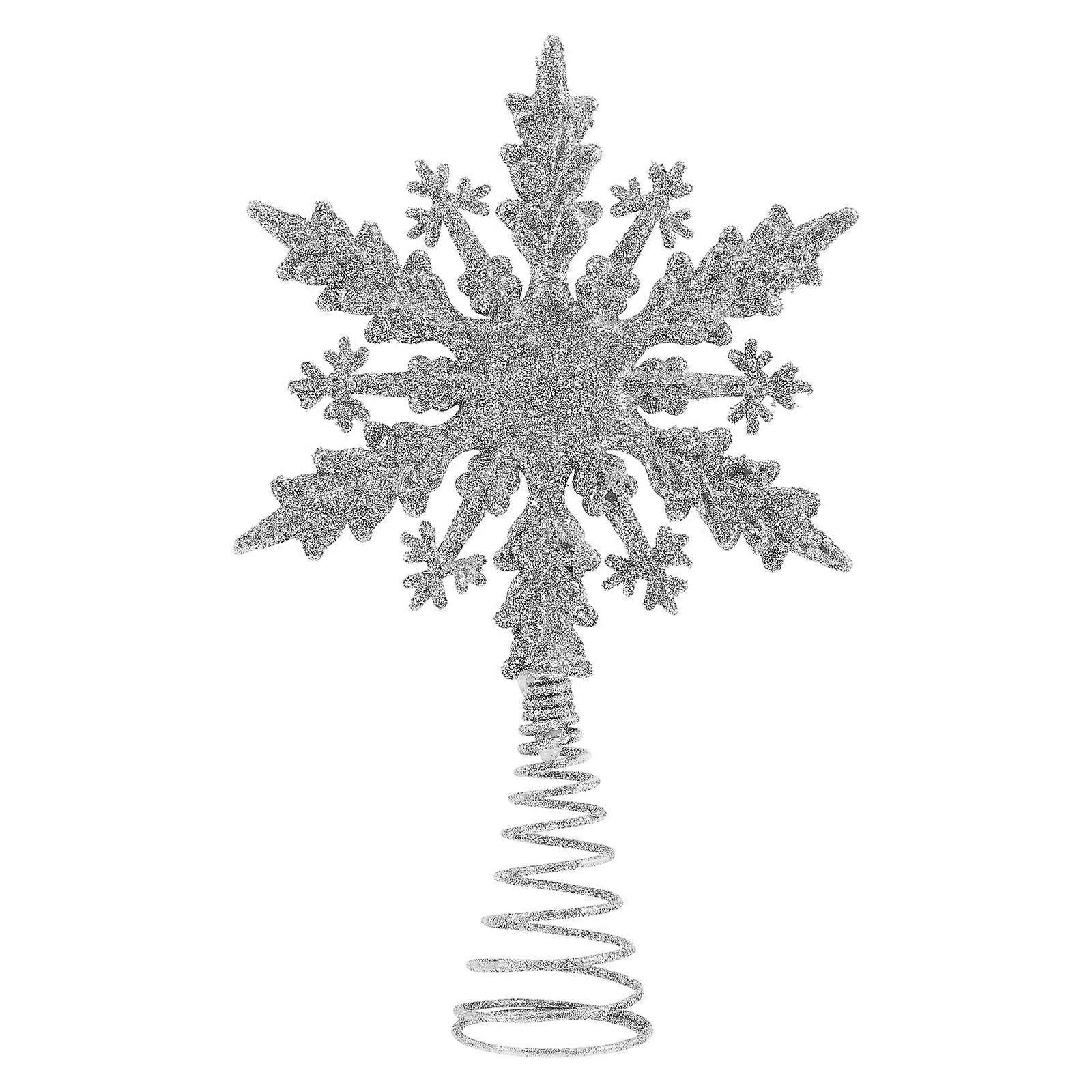 Christmas Tree Decorations Star Shaped Topper In Vintage Style 21.5x13cm 1Pcs