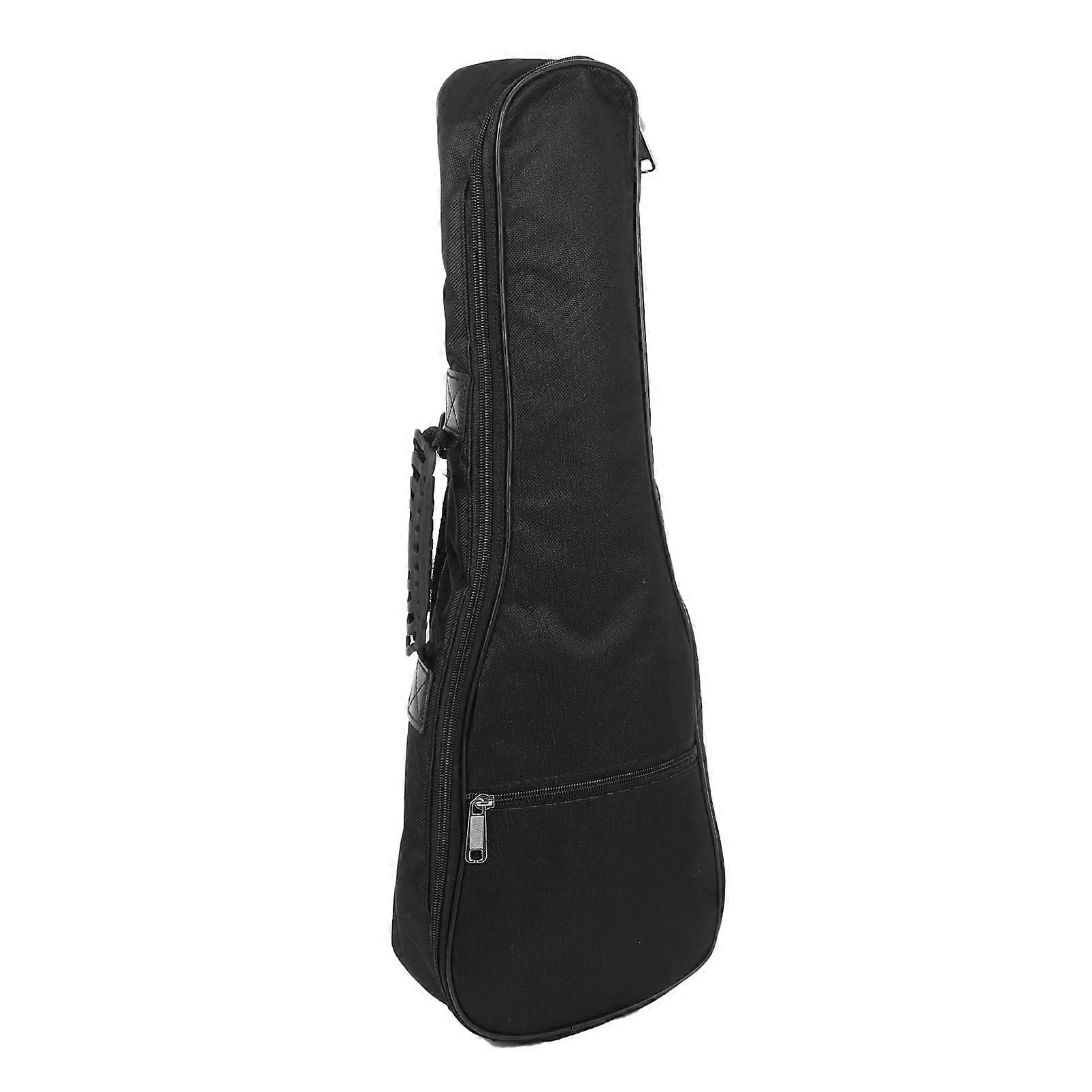 Ukulele Carry Bag Thick Oxford Weatherproof With Adjustable Shoulder Straps And Side Handle For Travel And Storage