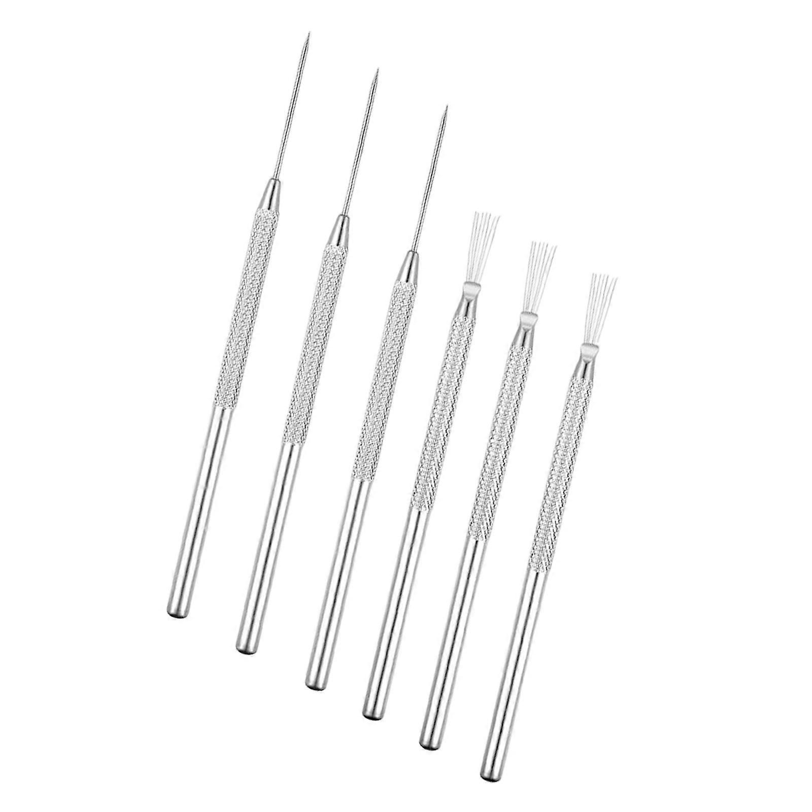 Clay Needle Tool Clay Modeling Tools Pottery Feather Wire Texture Tool For Clay Sculpting And Craftsmanship Multicolor