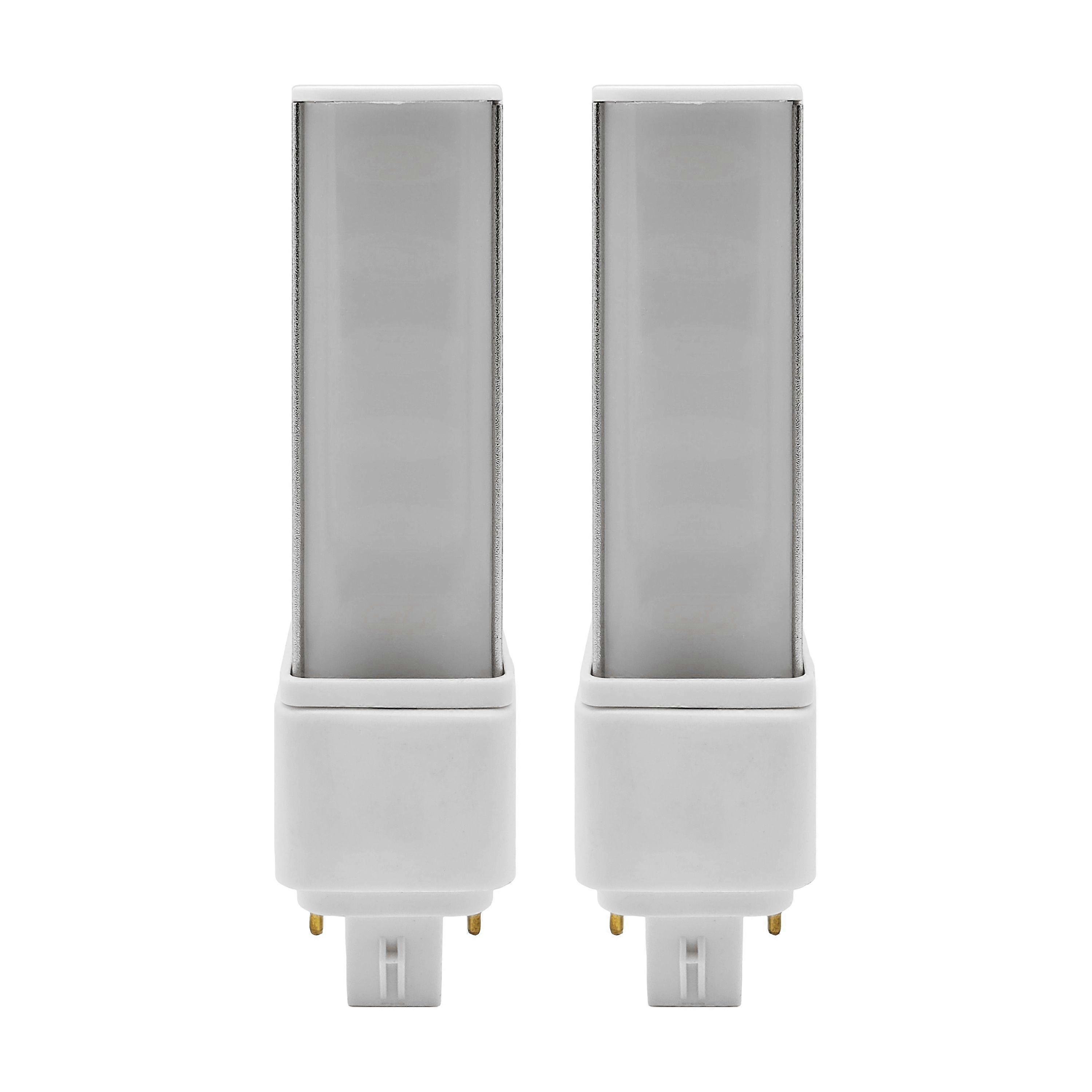 G24Q 4 Pin LED Light Bulb Pl-C Retrofit Replacement Compact Fluorescent Light Bulb 13W G24Q-2 Gx24q-3 660 Lm 314 Free Rotate Horizontal Recessed G24Q