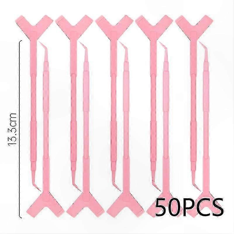 Three-in-One Eyelash Tool Kit with Y-Shaped Brush for Lash Application