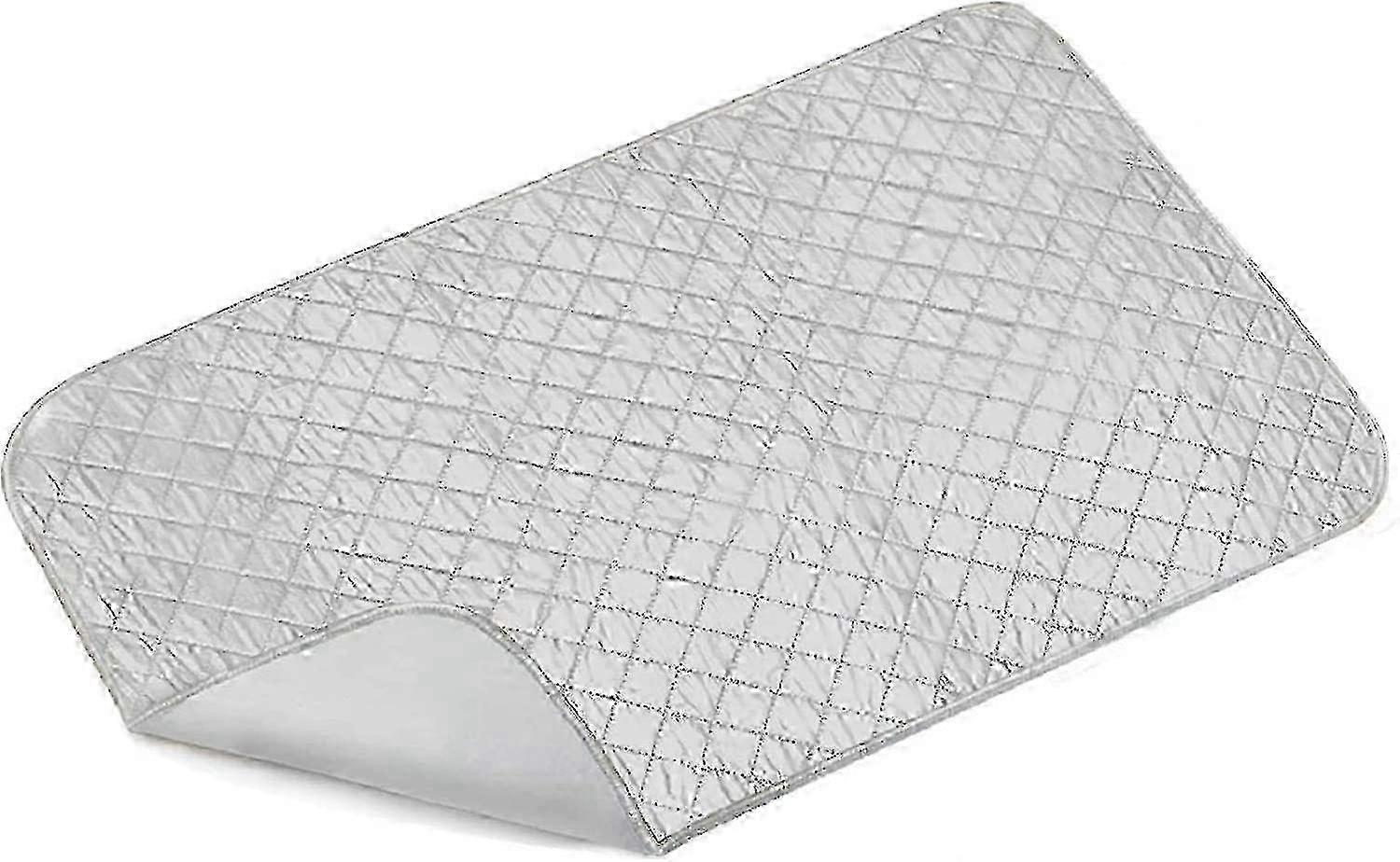 Ironing Pad for Any Surface - Foldable Non-Slip 48" X 80" Cotton Ironing Mat for Tables