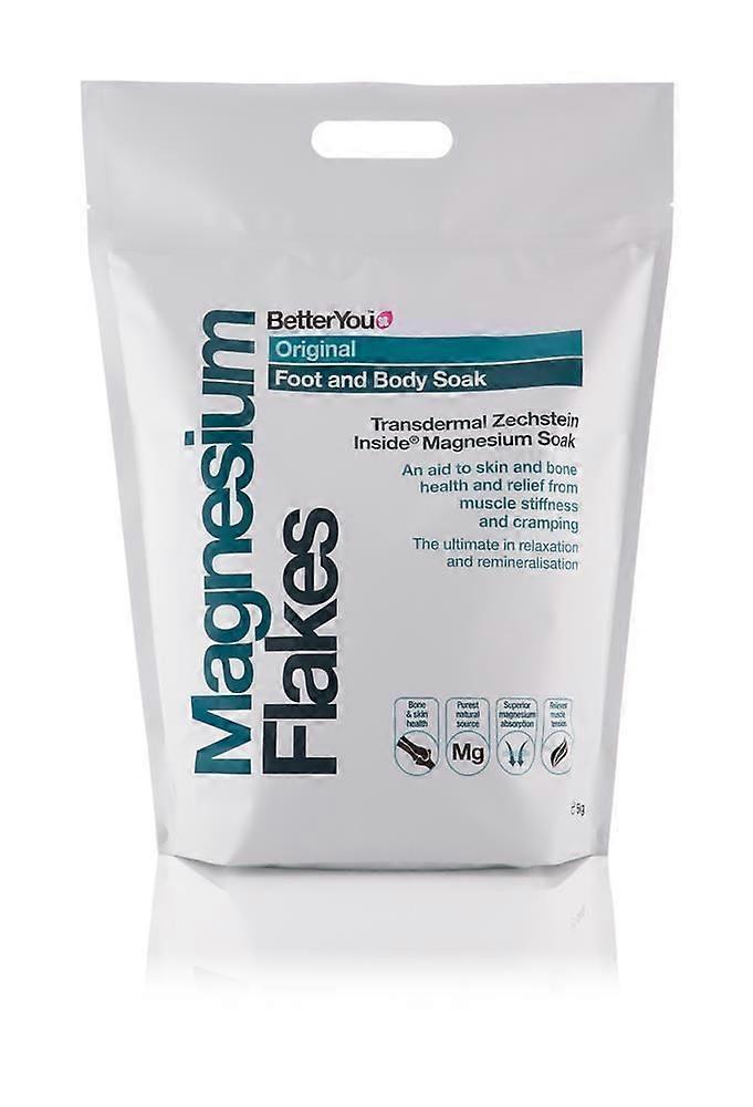 BetterYou Magnesium Flakes 5000g - 4 Pack