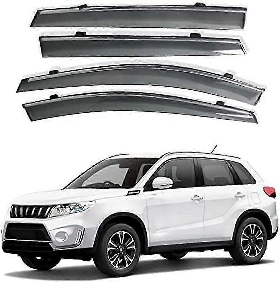 4pcs Wind Deflectors for Suzuki Vitara 2015-2021