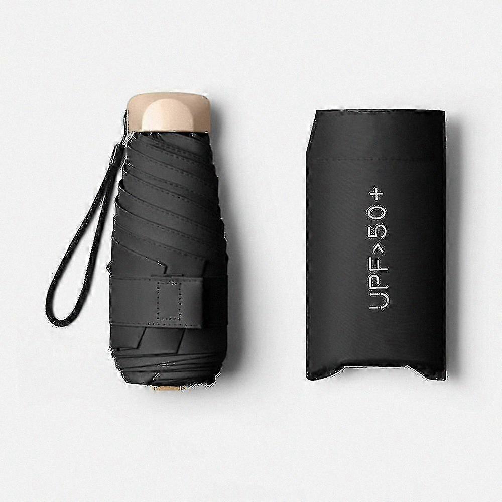 Compact Portable Umbrella with UV Protection for Sun and Rain Dual-Use Weather Shield