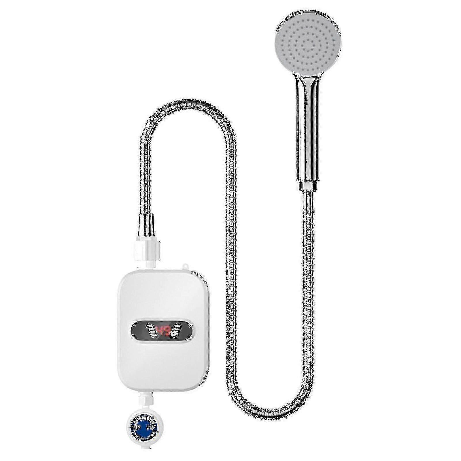 3500w petit chauffe-eau électrique instantané pomme de douche ensemble + dgi