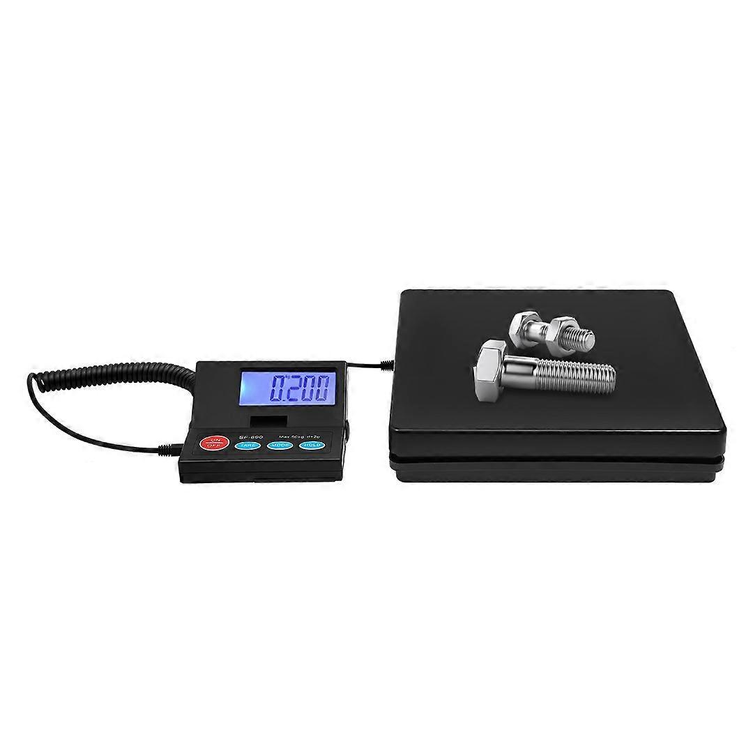 50kg Ultra-Precise Scale Platform Converts Units Instantly with Weighing Indicator