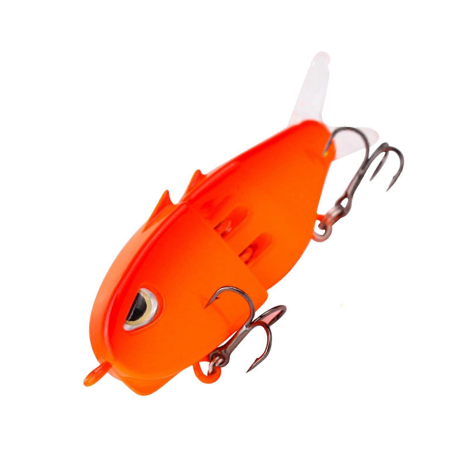 High Carbon Steel Double Hook Fishing Lures with Realistic Swimming Action, Slow Sinking, Durable ABS, Multi-Color Baits