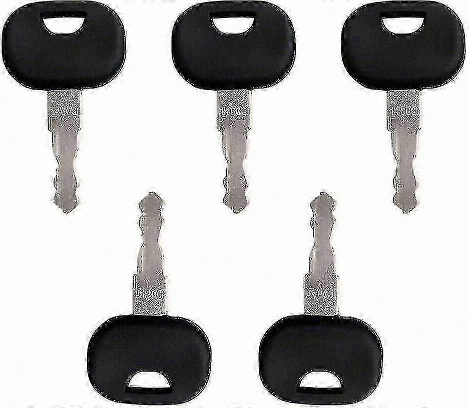 Ignition Key Set for Tractor, Excavator, Loader - 10 Keys, Multi-Model Compatibility
