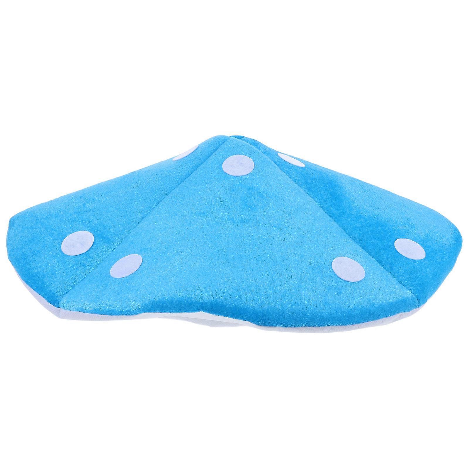 Mushroom Hat Stage Performance Accessory Versatile Use Eyecatching Design For Cosplay Events 1Pcs