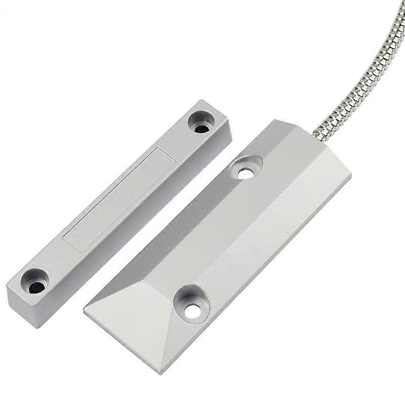 Magnetic Sensor,Betterlife Magnetic Switch Sensor Window Door Security Alarm Detector Contact Wired Large Magnetic Gap for Home Garage