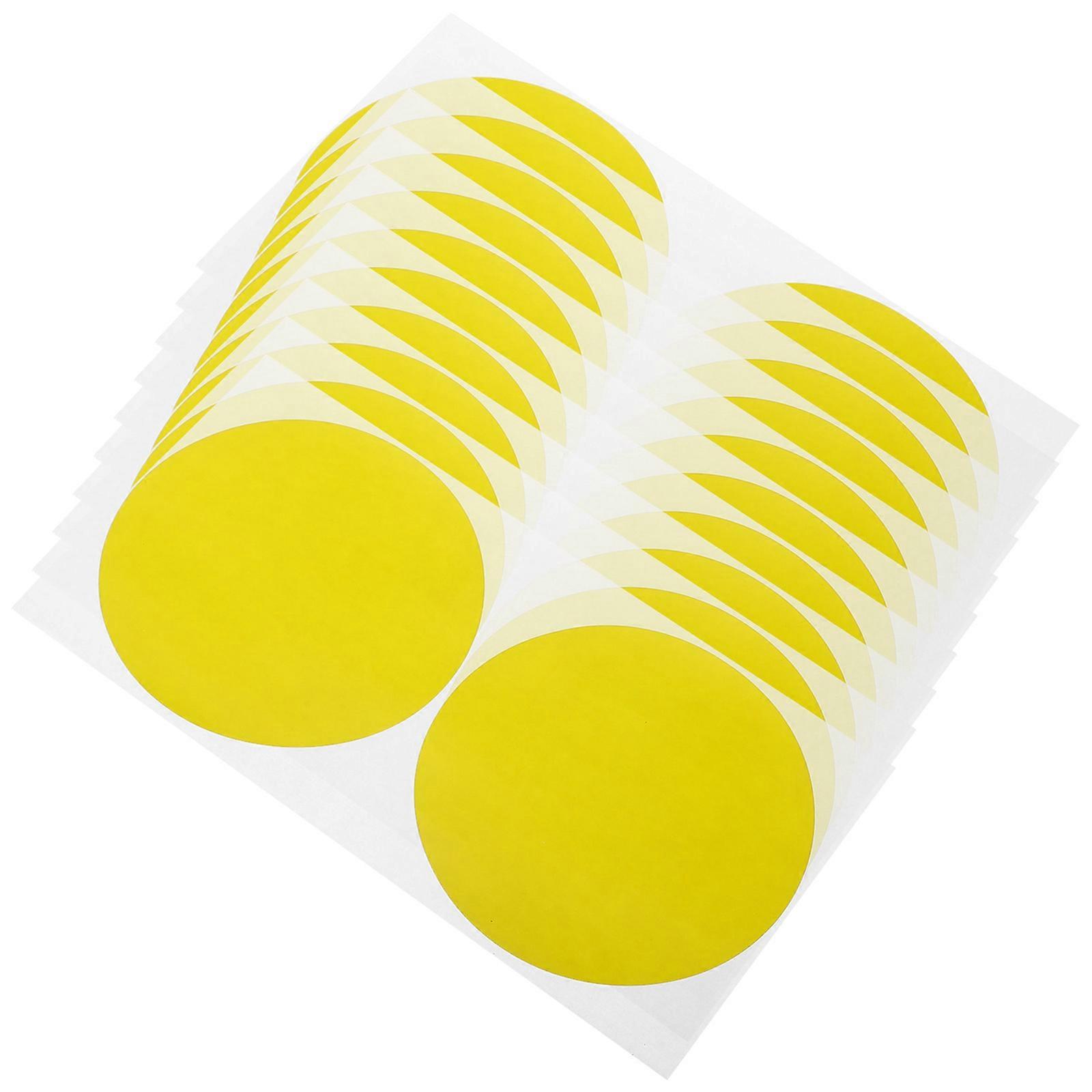 Colorful Dot Stickers Round Label for Decoration 10 Sheets Self Adhesive