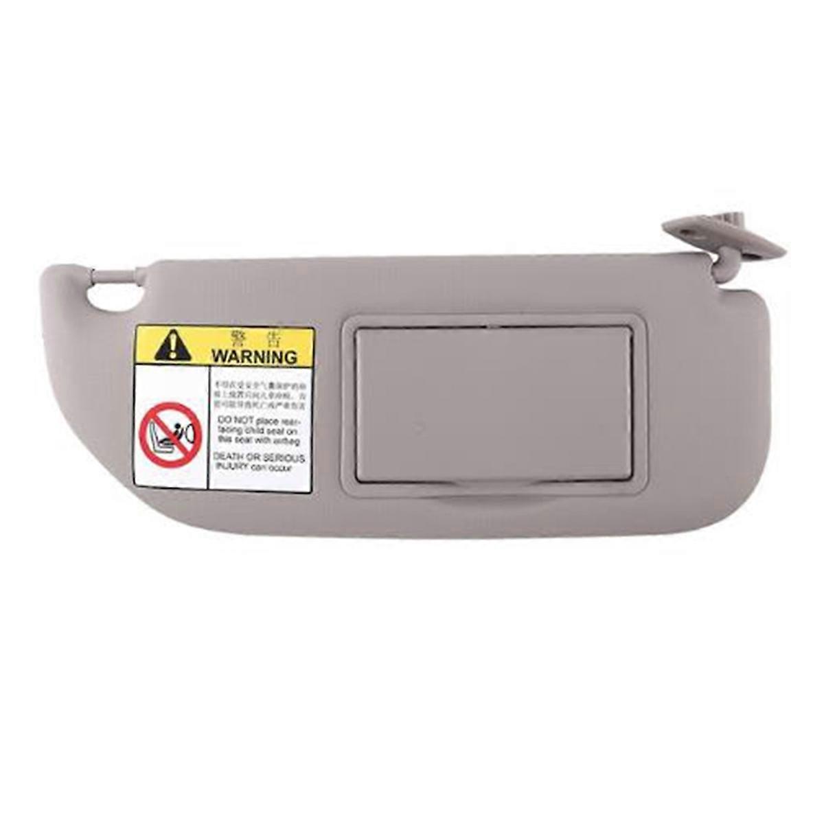 Interior Sunvisor with Mirror Front Visor Assembly for 301 C2 C3 Elysee 14-17 Sunshade 98038432DS Right