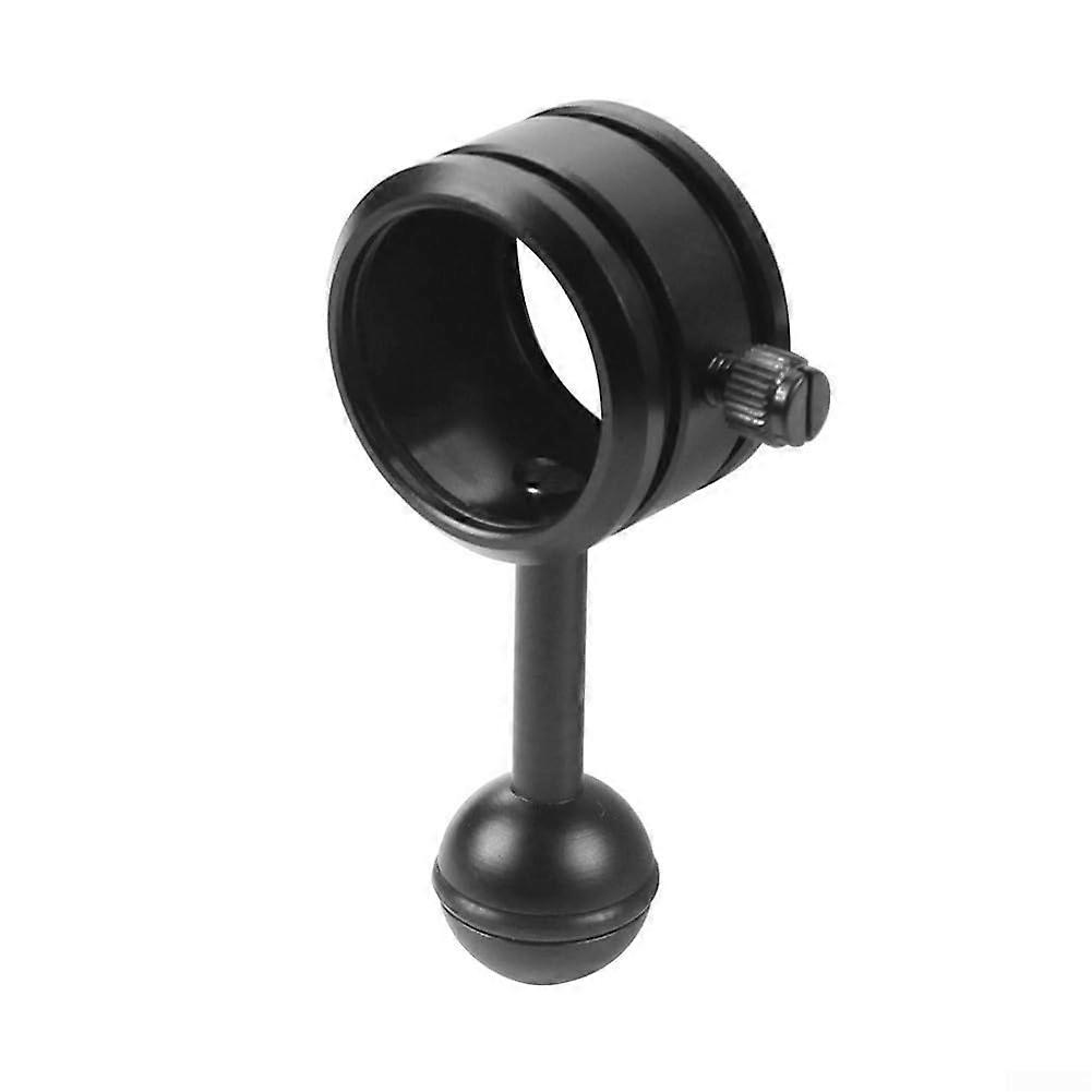 Scuba Diving Light Ball Adapter Mount 1-Inch Ball Joint Clamp For Underwater Camera Flashlight Clip For 29-34mm Torch