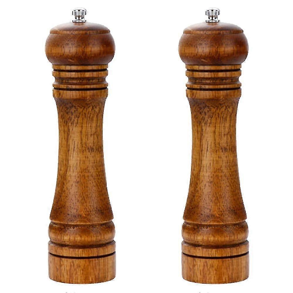 2pcs Legno Sale E Pepper Grinder Pepper Mill E