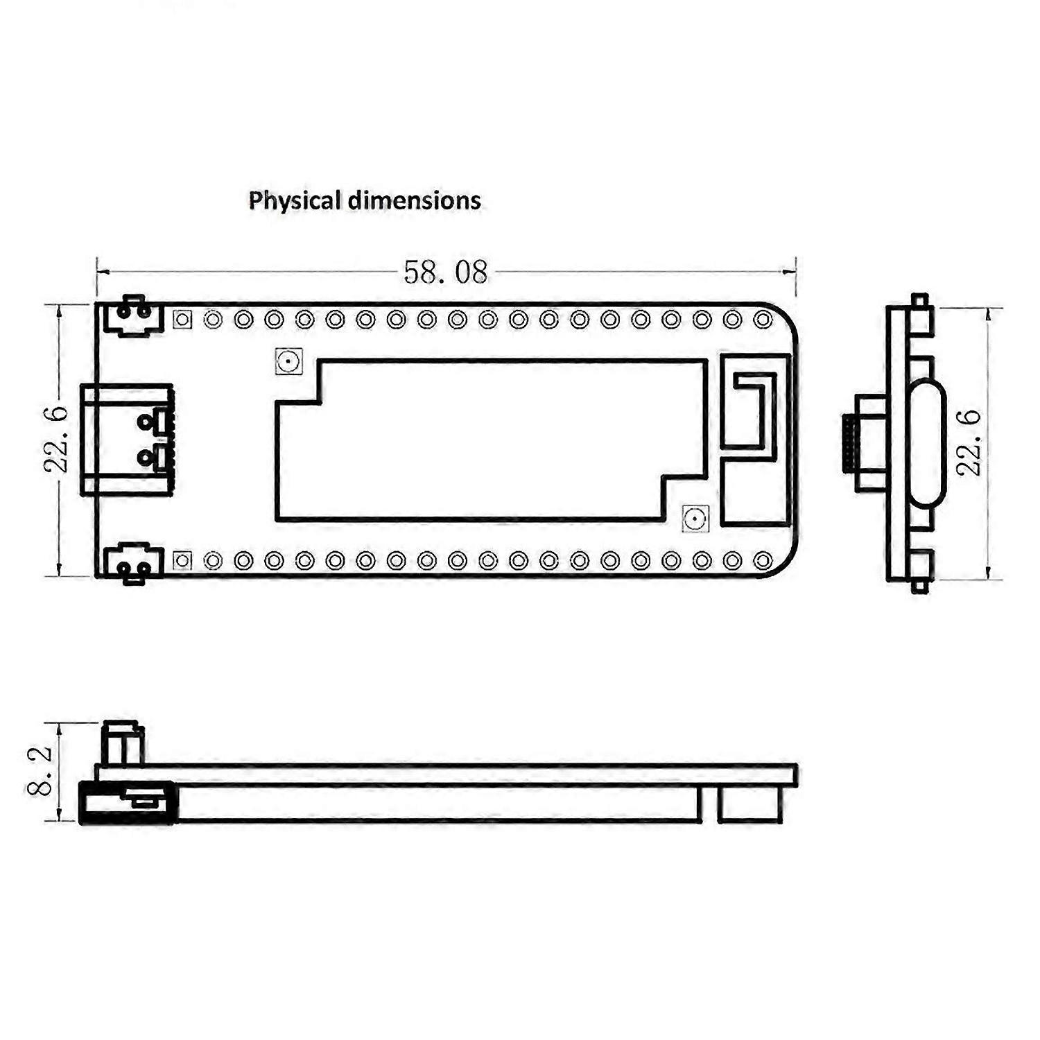 Carte de développement ESP32 pour Lora