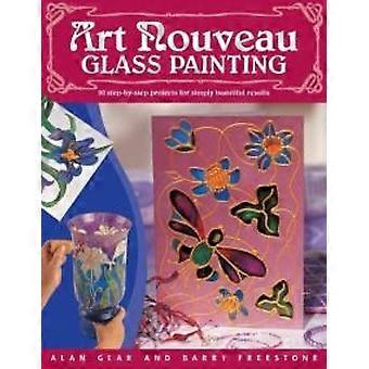 Art Nouveau Glass Painting - Alan D. Gear