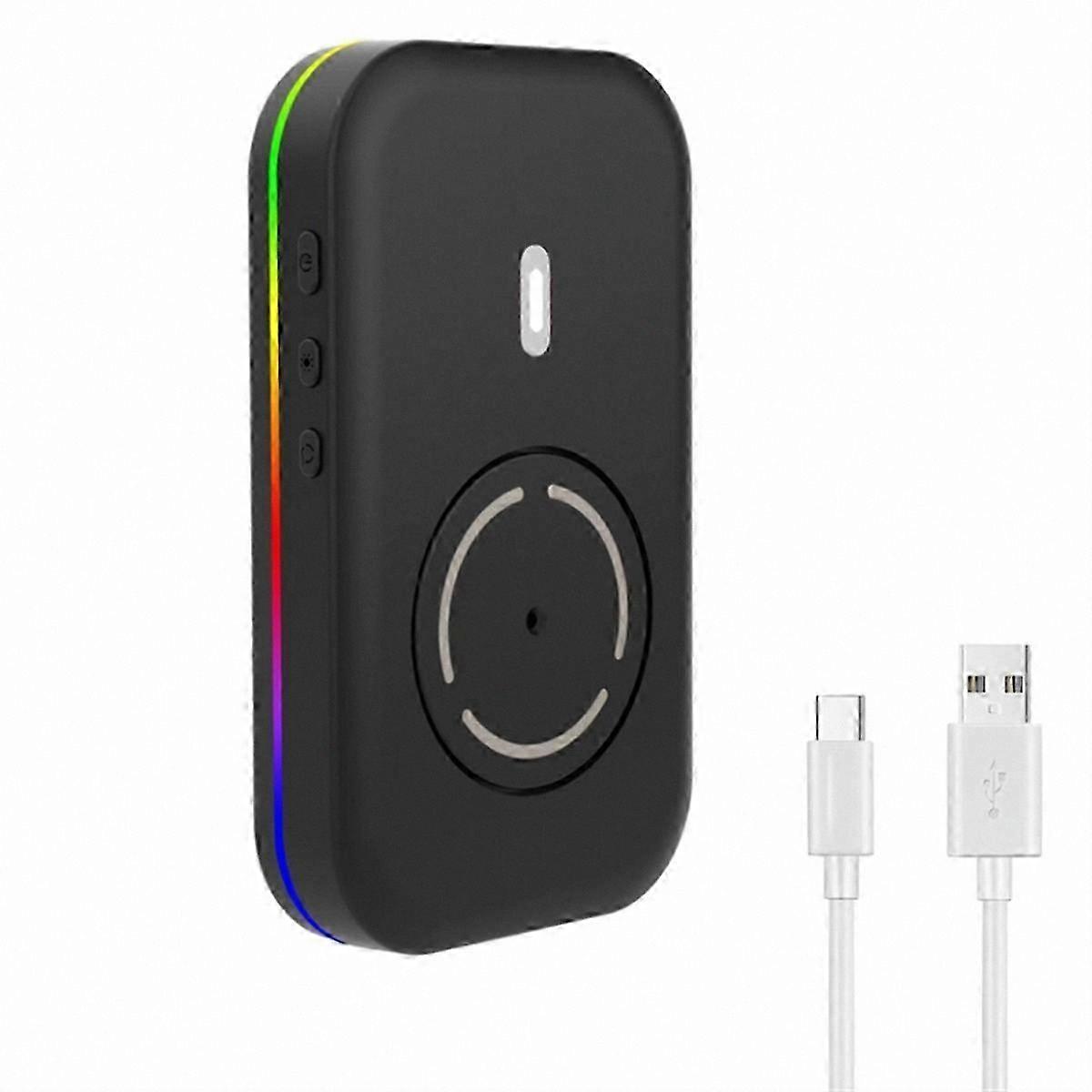 Automatic Mouse Mover with ON/OFF Switch Type-C Port Undetectable Mouse Jiggler Shaker Tool for Activity Simulation