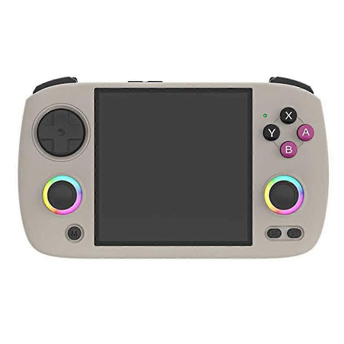 RG CubeXX Retro Handheld Game Console 3.95 Inch IPS Screen 64 Bit Linux System with RGB Joystick -Support 32G
