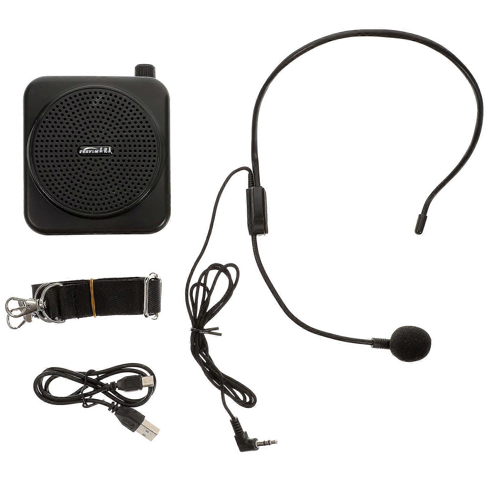 Wireless Voice Amplifier Convenient Voice Amplifier Device for Outdoor 1Set