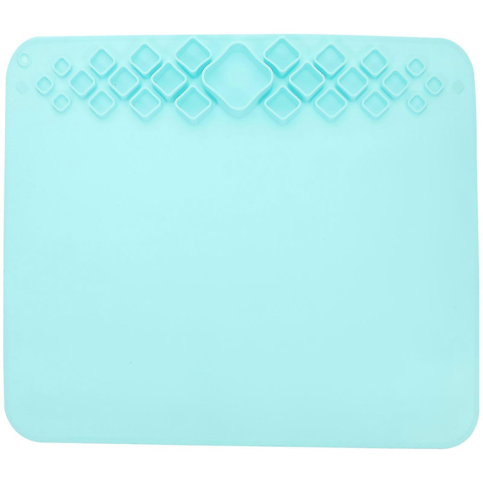 Blue Silicone Craft Mat Suitable for Kids Use Painting Mat Silicone Sheet