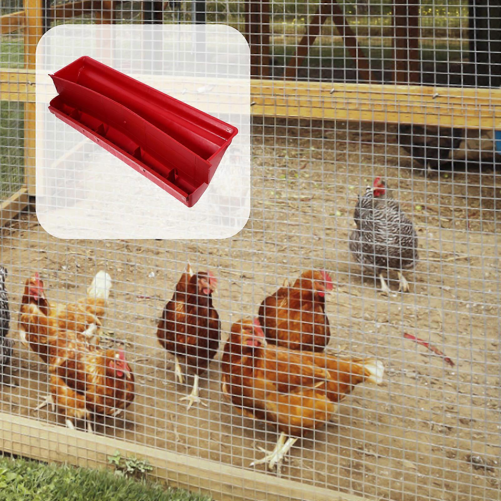 Automatic Chicken Feeder Poultry Food Container for Feeding 1 Piece