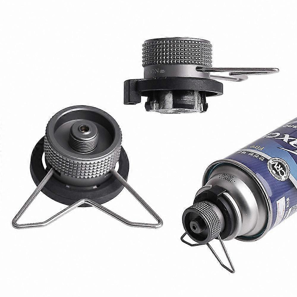Conversion Adapter for Butane Gas Cartridge with Stable Bracket Head