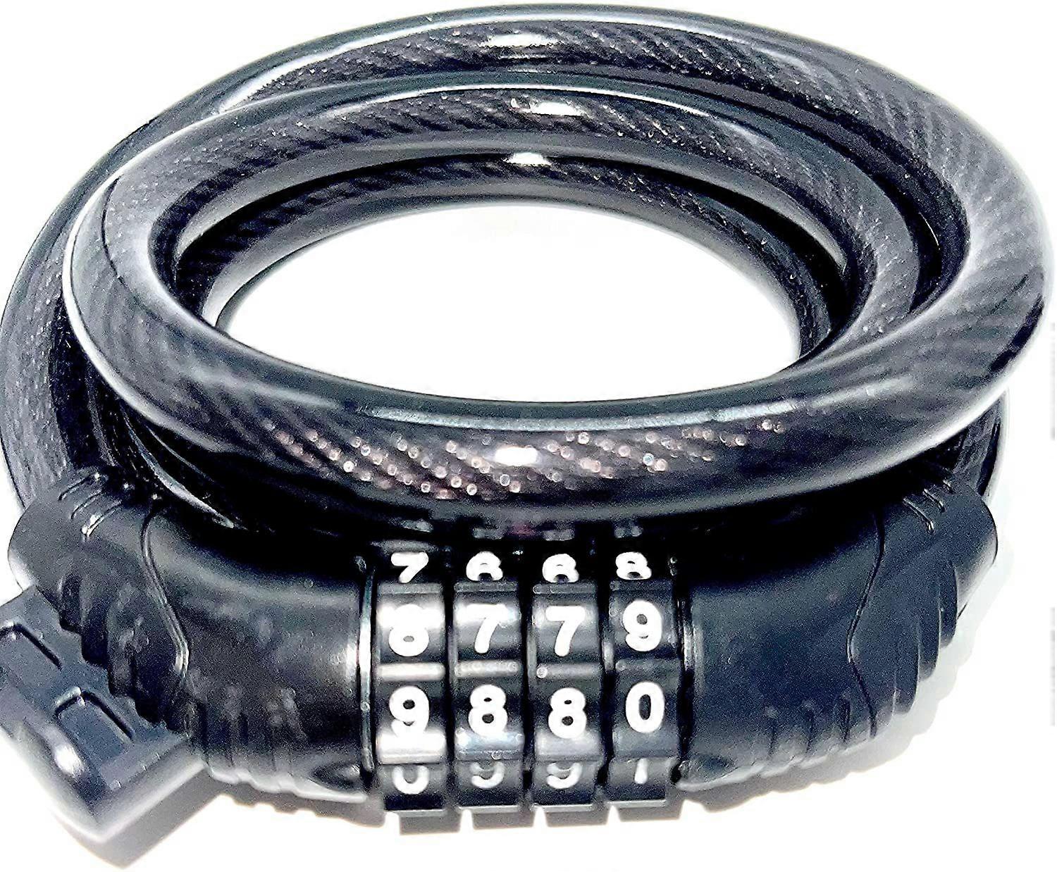 Electric Bike (Black Combination Lock and Bracket)