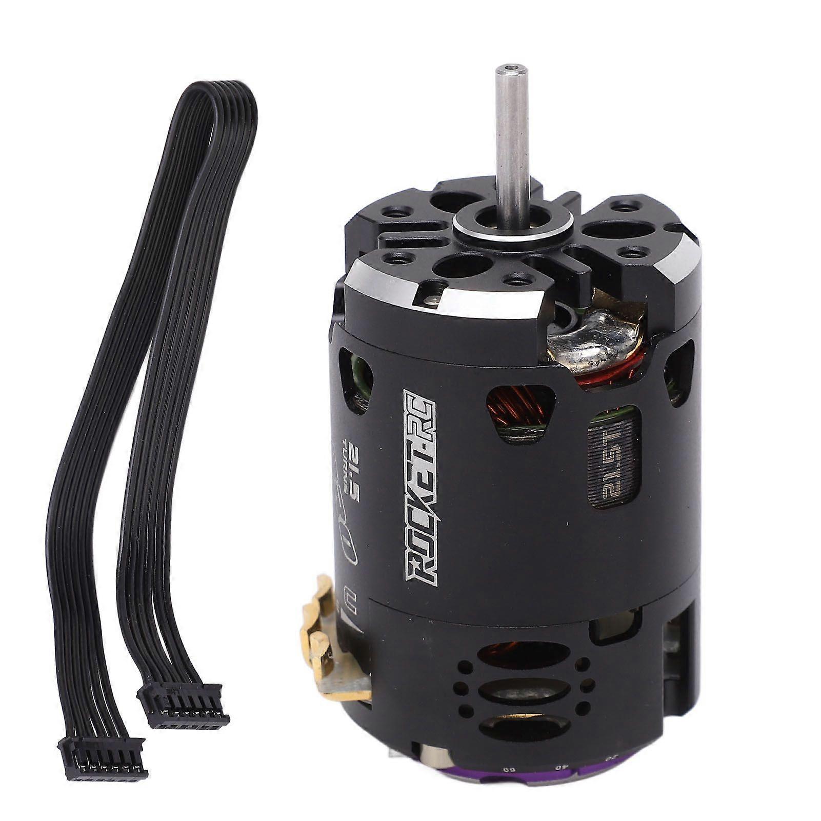 21.5T Sensored Brushless Motor RC Car Motor Replacement for 1/10 1/12 RC Racing Car Upgrade Part