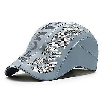 Men's Breathable Mesh Sun Protection Hat Quick Dry Adjustable UV Protection for Outdoor Hiking Beach Travel