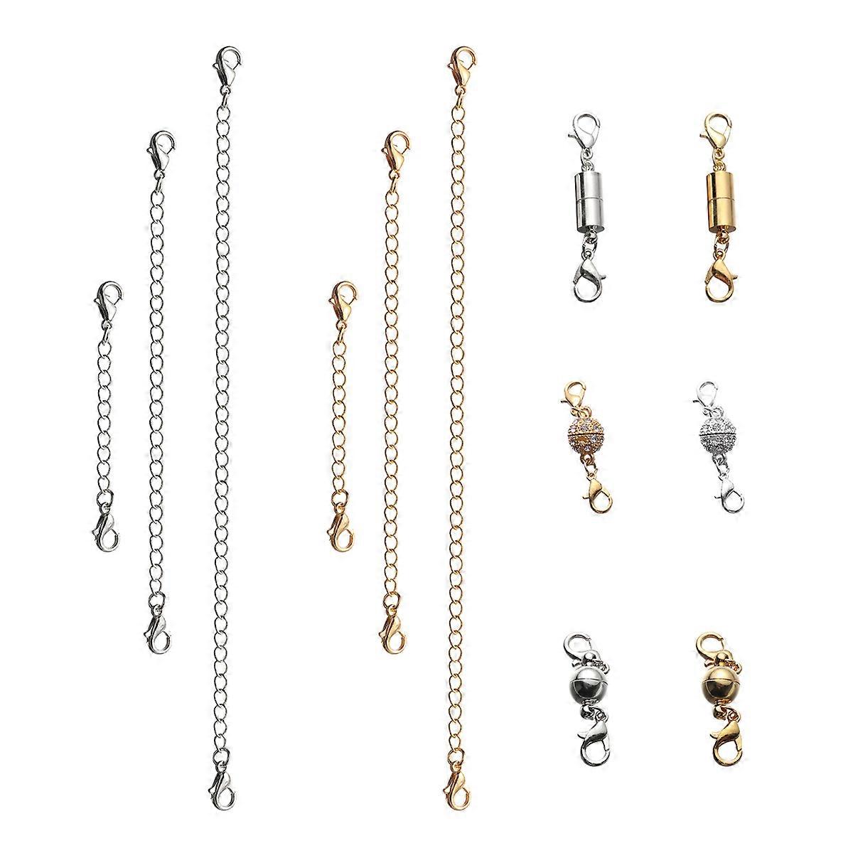 Magnet Buckles Cylindrical Buckle Accessories for Connecting 12Pcs Pack