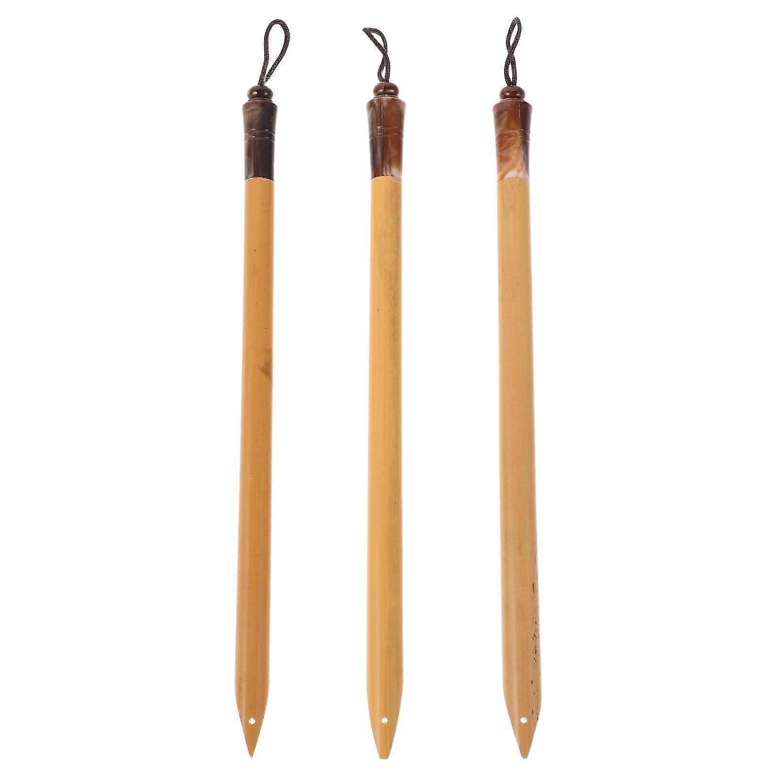 Arabic Pen 15 Pcs For Diy Enthusiasts Vintage Style Calligraphy Tool With Bamboo Construction And Easy Ink Control