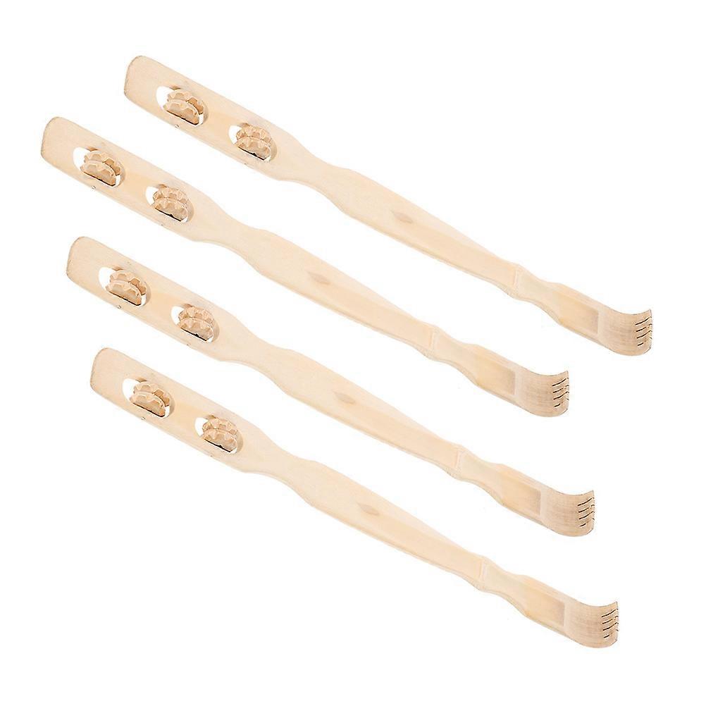 Household Back Scratcher Bamboo Back Scratcher for Body Use 8Pcs