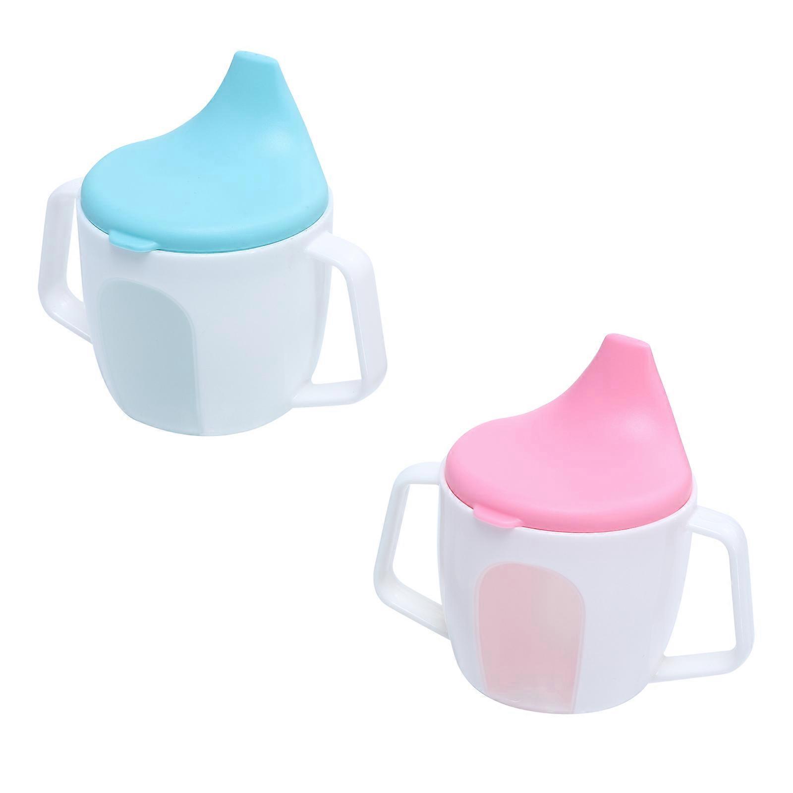 Baby Drinking Bottle Handle for Kids 16Pcs Sippy Plastic Cups