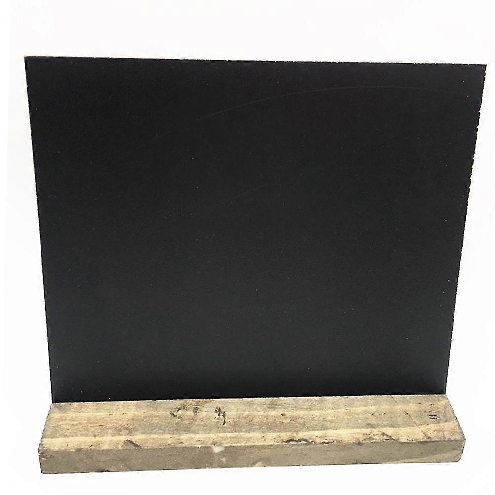 Creative Wooden Message Board Signs 15 Pcs Mini Chalkboards Ideal For Restaurants And Parties Featuring Beautiful Black Finish